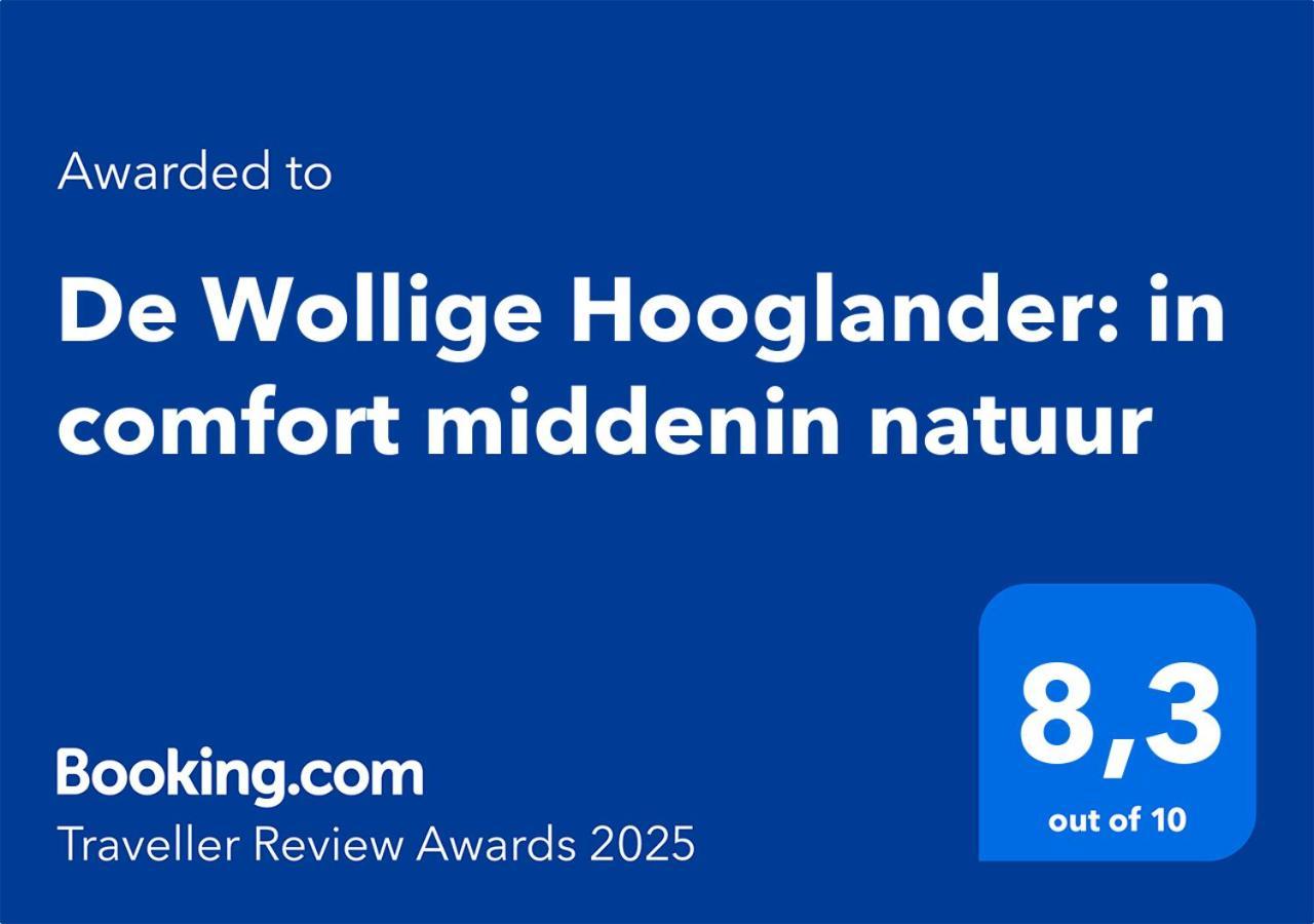 De Wollige Hooglander: In Comfort Middenin Natuur Otterlo Exteriér fotografie